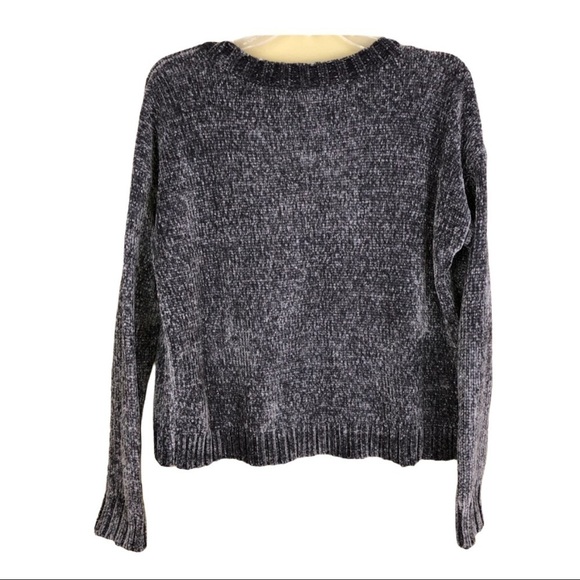 Aerie Grey Soft Cozy Chenille Sweater Size SP - Picture 2 of 5
